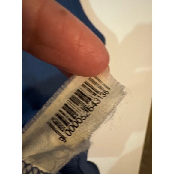 BLVD Ribbed Racerback Tank – Large - Steel/Slate Blue - Picture 5 of 6